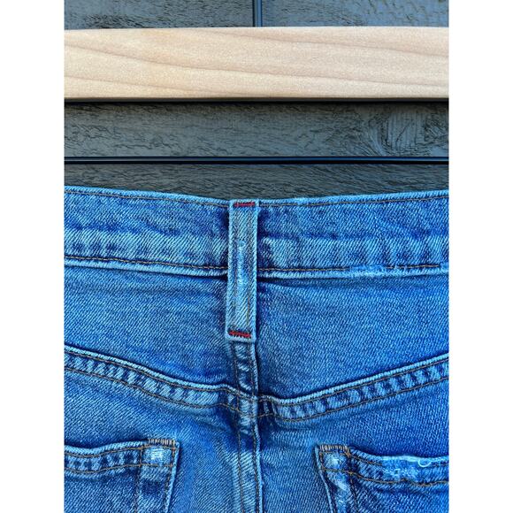 AO LA Alice + Olivia Los Angeles Women's Jeans Button‎ Fly sz 28 with Raw Hem - Picture 7 of 9